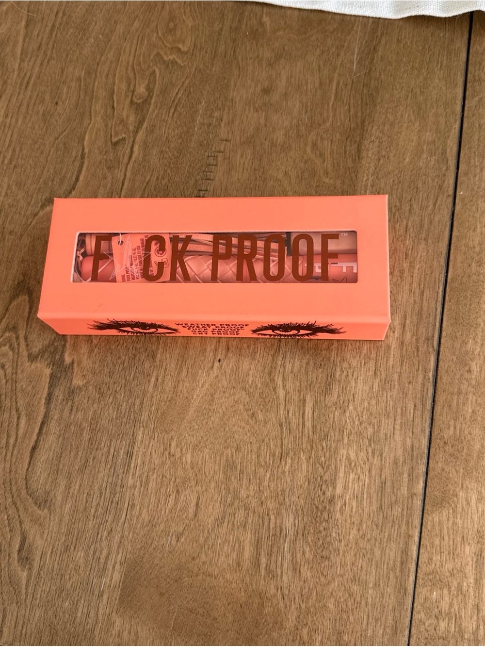 Jeffree Star F*ck Proof Mascara - Coral Orange Packaging